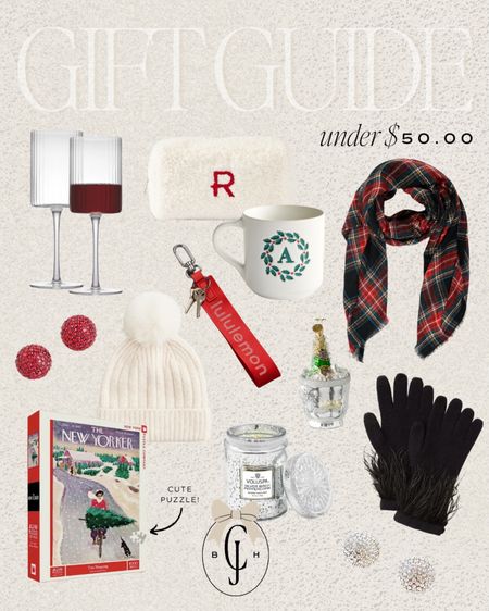 Holiday gifts that are sure to be a hit for under $50! #cellajaneblog #giftguide #giftideas

#LTKHoliday #LTKGiftGuide #LTKSeasonal