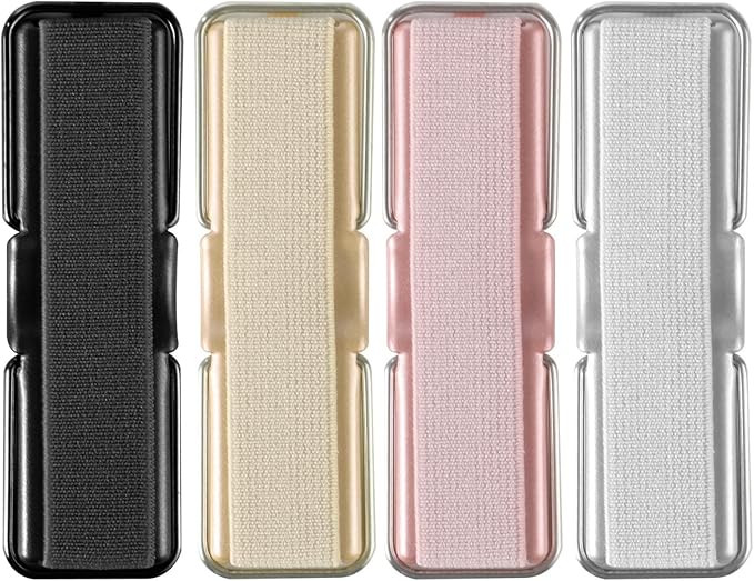 4 Pcs Finger Strap Phone, Phone Strap Phone Finger Holer Back of Phone Grip with Stand Universal ... | Amazon (US)