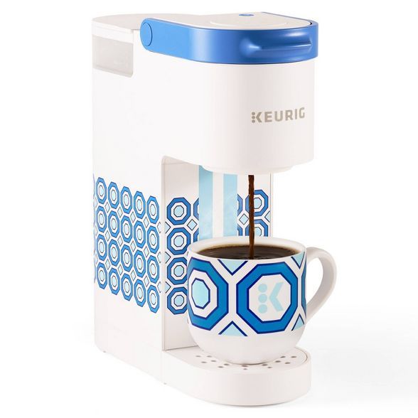 Keurig K-Mini Basic Jonathan Adler Limited Edition Single-Serve K-Cup Pod Coffee Maker - White | Target