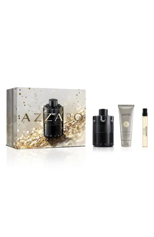 AZZARO The Most Wanted Eau de Parfum Intense Gift Set $195 Value at Nordstrom | Nordstrom