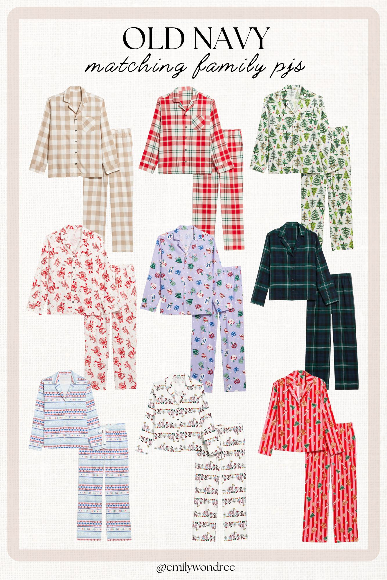 Old Navy Matching Family Pjs for the Holidays #matchingpj #pajamas #familypajamas #holiday #christmas 

 #LTKSeasonal #LTKBaby #LTKKids
