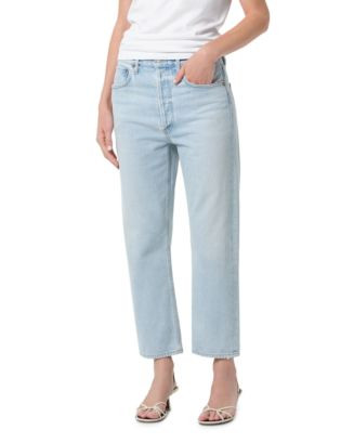 '90s Mid Rise Cropped Jeans in Distractio | Bloomingdale's (AU)