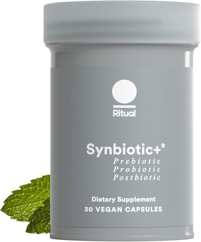 Ritual Synbiotic+ Prebiotic, Probiotic, Postbiotic, 3-in-1 Formula for Gut and Digestive Health, ... | Amazon (US)