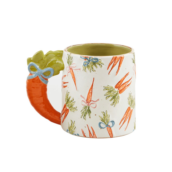 Carrot Handle Mug | Mud Pie