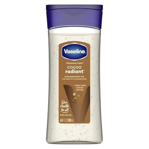 Vaseline Intensive Care Cocoa Radiant Body Gel Oil, 6.8 Ounce | Amazon (US)