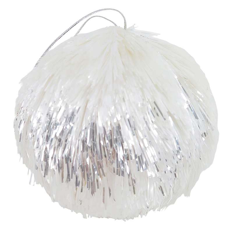 White Sphere, 5.1", Plastic, sold by At Home | At Home