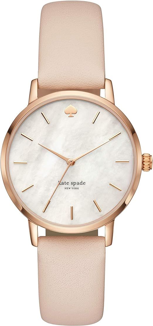 Kate Spade New York Women's Metro Stainless Steel Quartz Watch | Amazon (US)