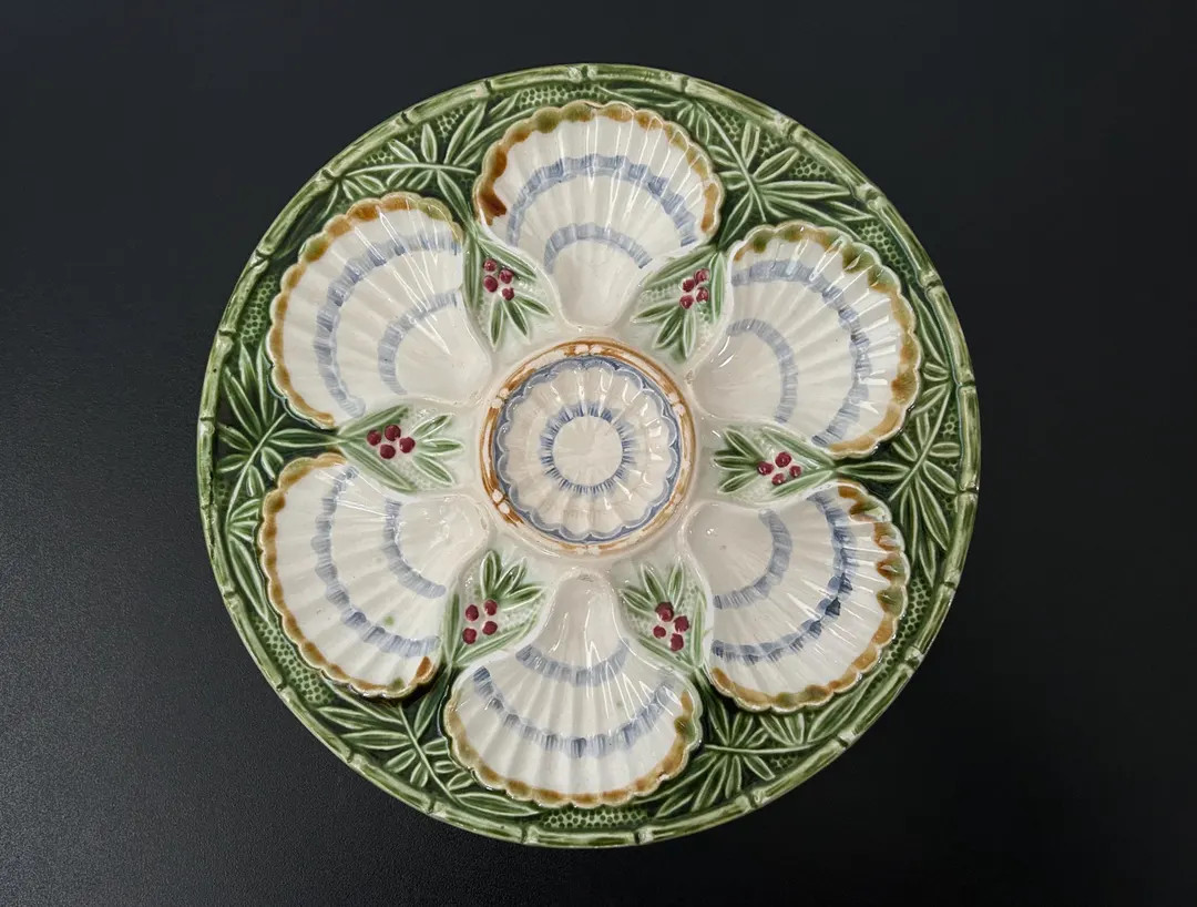 Antique Charlionais Et Pourailly Cie Oyster Plate - Etsy | Etsy (Global)