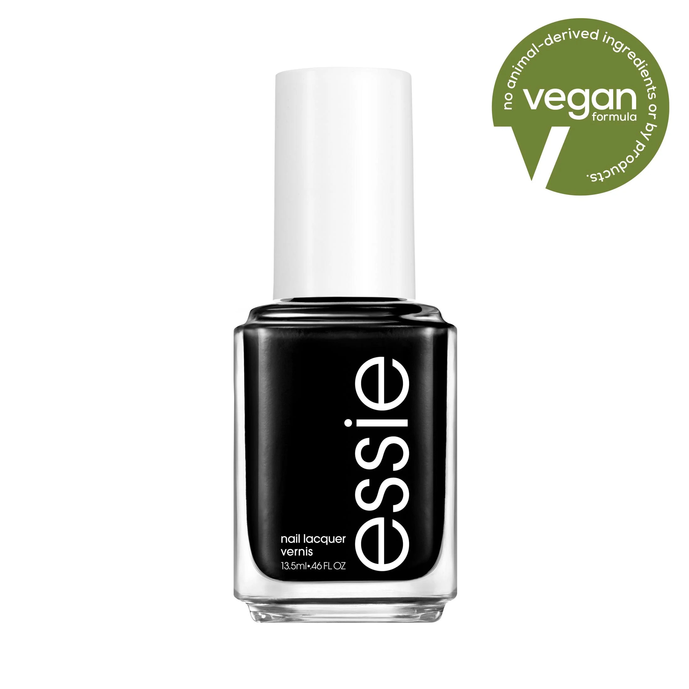 essie Nail Polish, Licorice, Jet Black, 0.46 fl oz Bottle | Walmart (US)