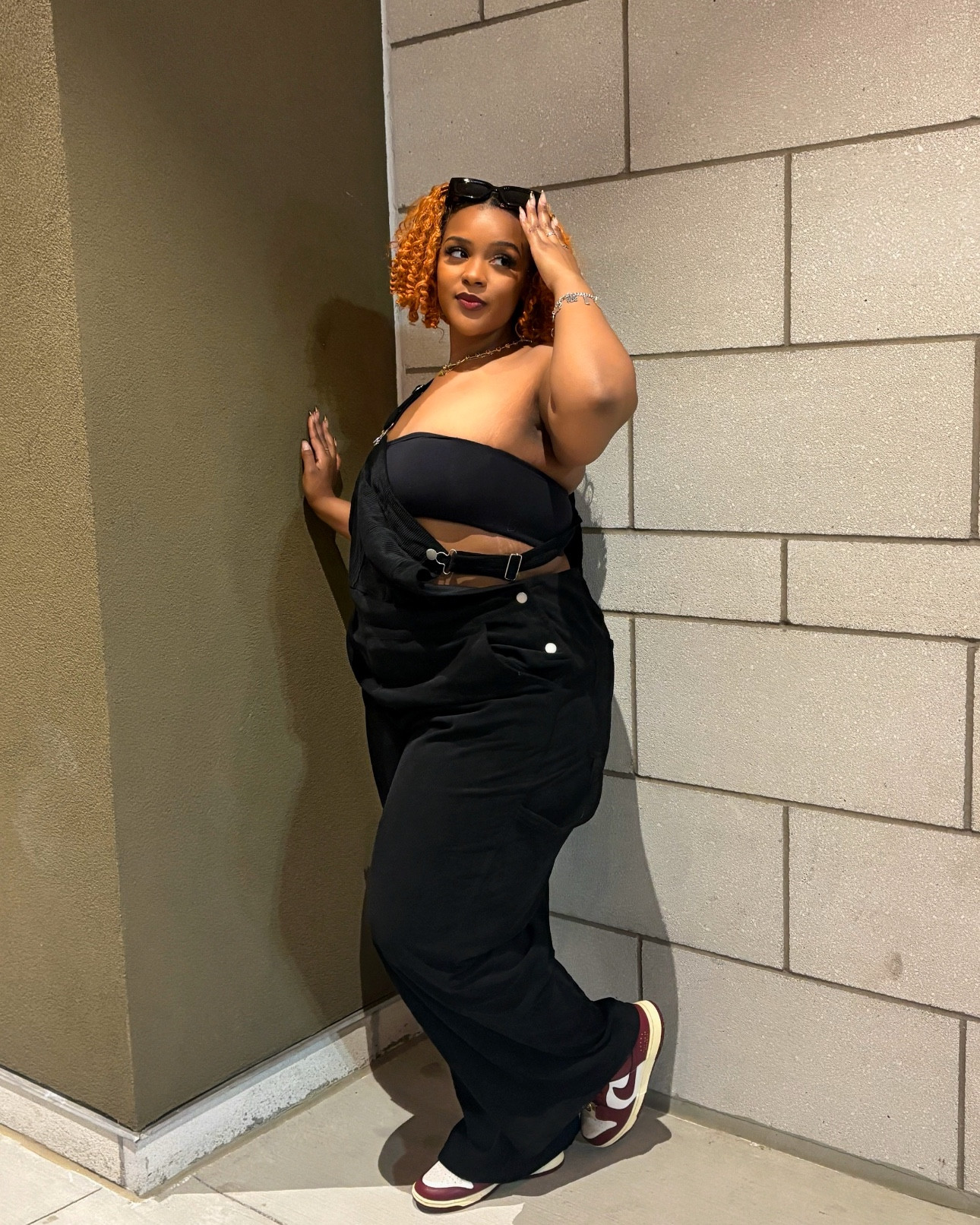 Black on Black🖤

Fashionnova Jumpsuit: 
Feel The Passion Corduroy Jumpsuit - 3X

Buffbunny Bra:
Airknit Bandeau - XL



#LTKBeauty #LTKSeasonal #LTKPlusSize