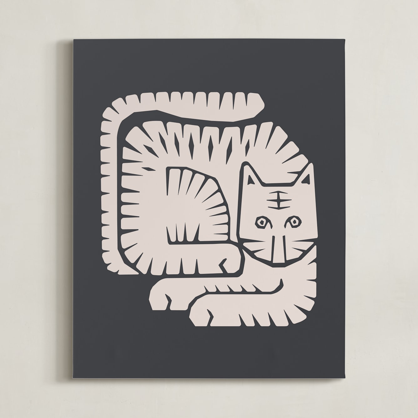 Lying Tiger | Minted