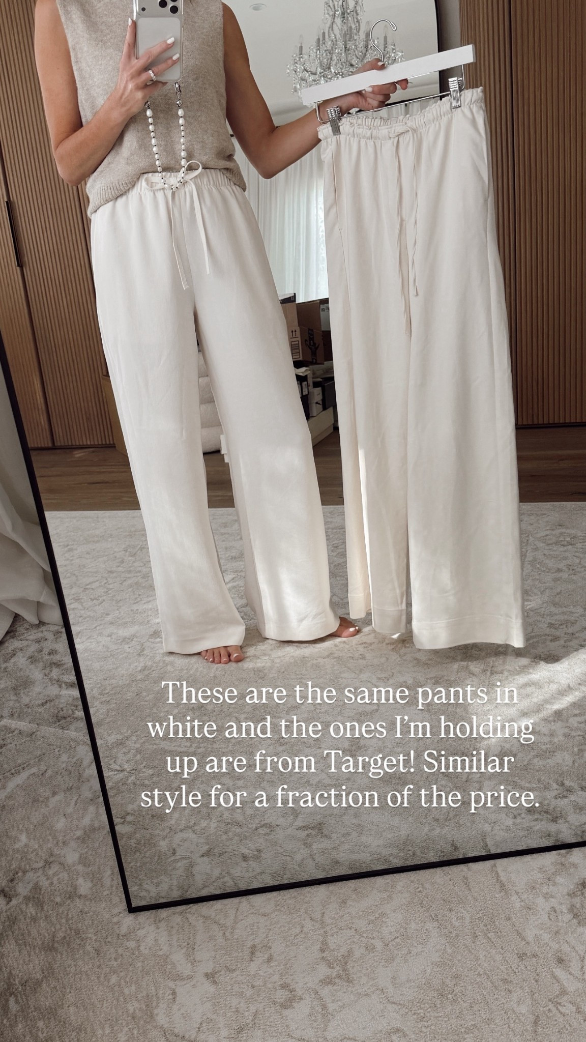 I wear the size small in the Aritzia pants and XS in the target pants. Love them both!! #stylinbyaylin #target

#LTKOver40 #LTKSeasonal