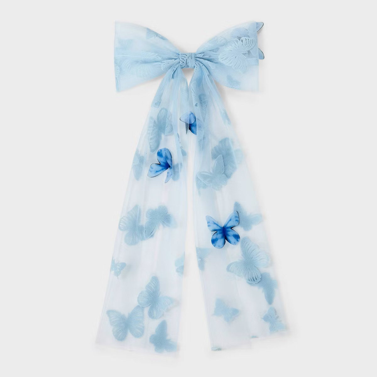 Butterfly Bow Hair Barrette - Wild Fable™ Blue | Target