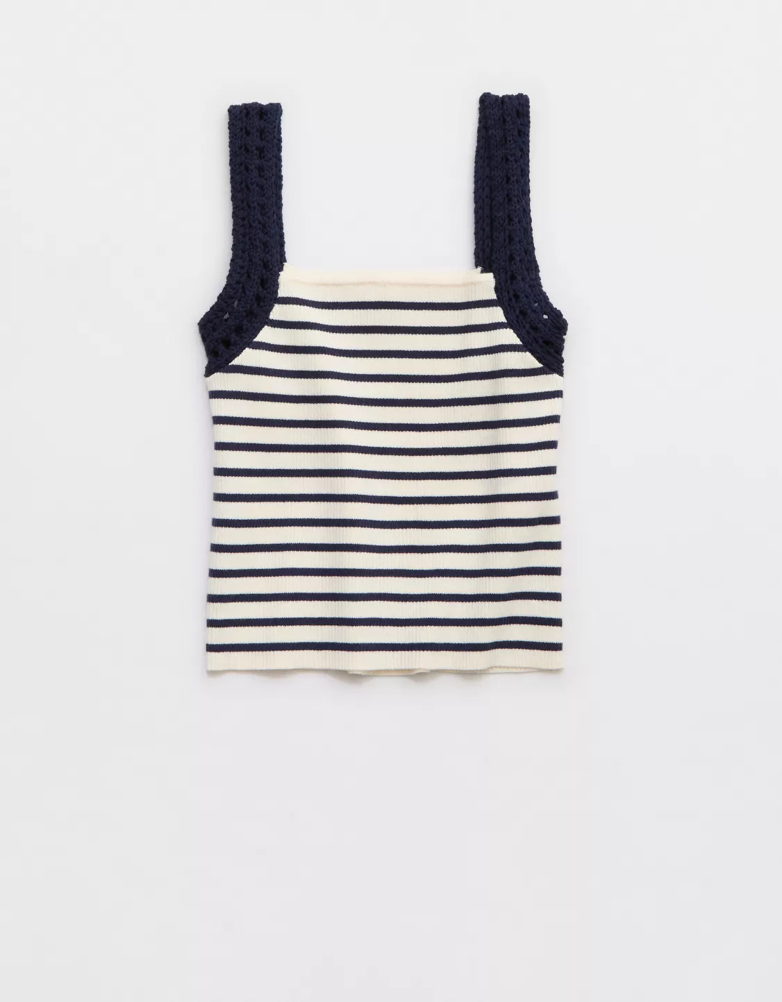 Aerie Crochet Sweater Tank Top | Aerie