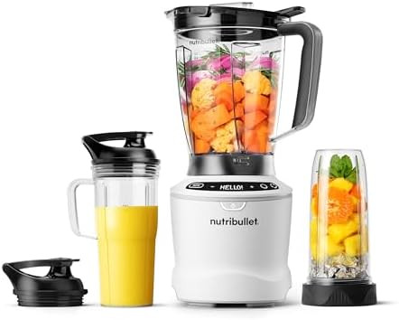 nutribullet® SmartSense Blender Combo, 1400W, 64oz Pitcher, 32oz & 24oz Cups, 5-Speed, Smoothies... | Amazon (US)