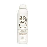 Sun Bum Mineral SPF 30 Sunscreen Spray | Vegan and Reef Friendly (Octinoxate & Oxybenzone Free) Broa | Amazon (US)