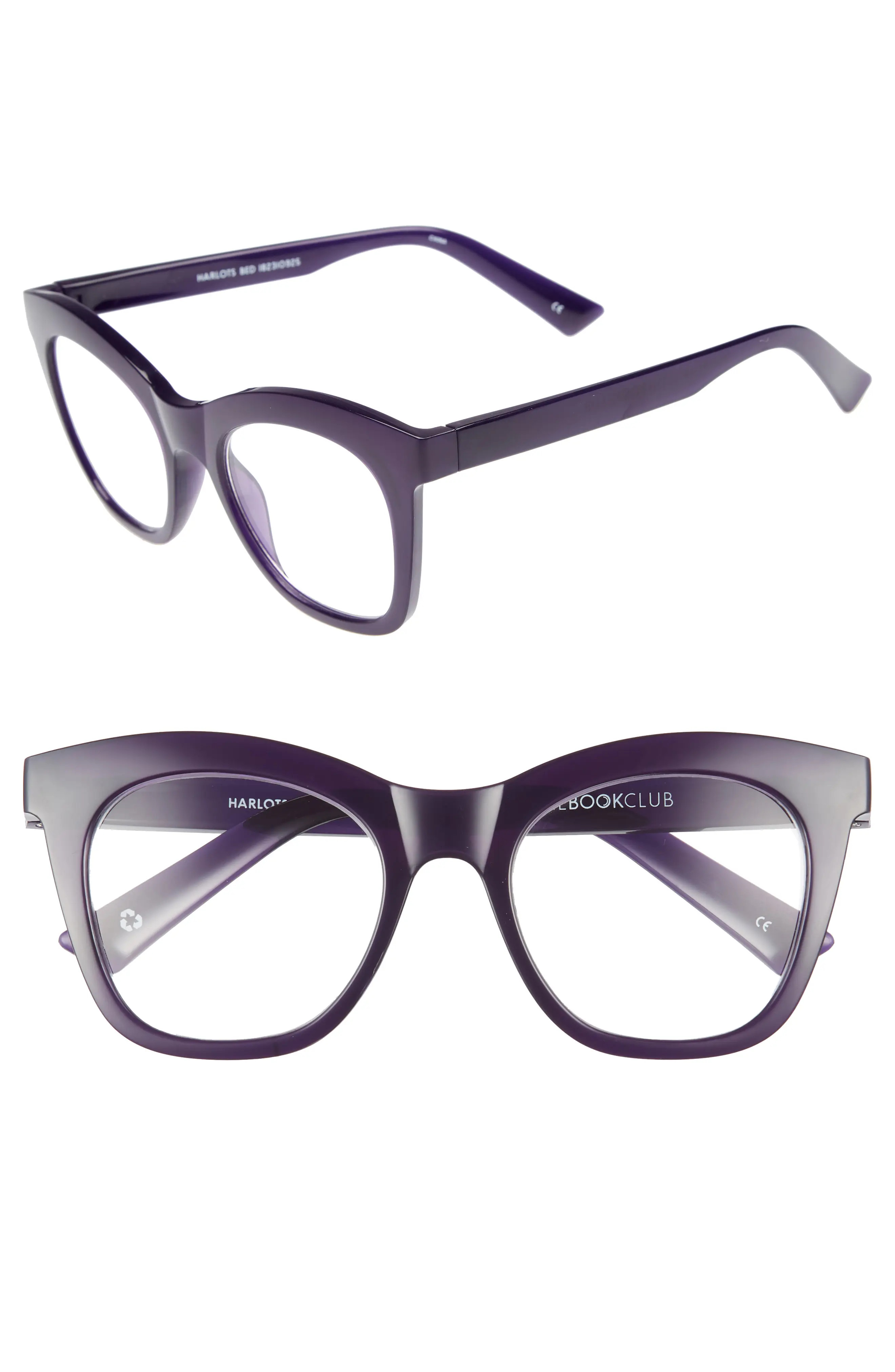 The Book Club Harlot's Bed 51mm Blue Light Blocking Reading Glasses (Women) | Nordstrom | Nordstrom