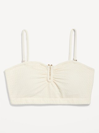 Longline Crochet Bandeau Swim Top for Women$19.49$29.9930% Off! Price as marked. Image of 5 stars... | Old Navy (US)