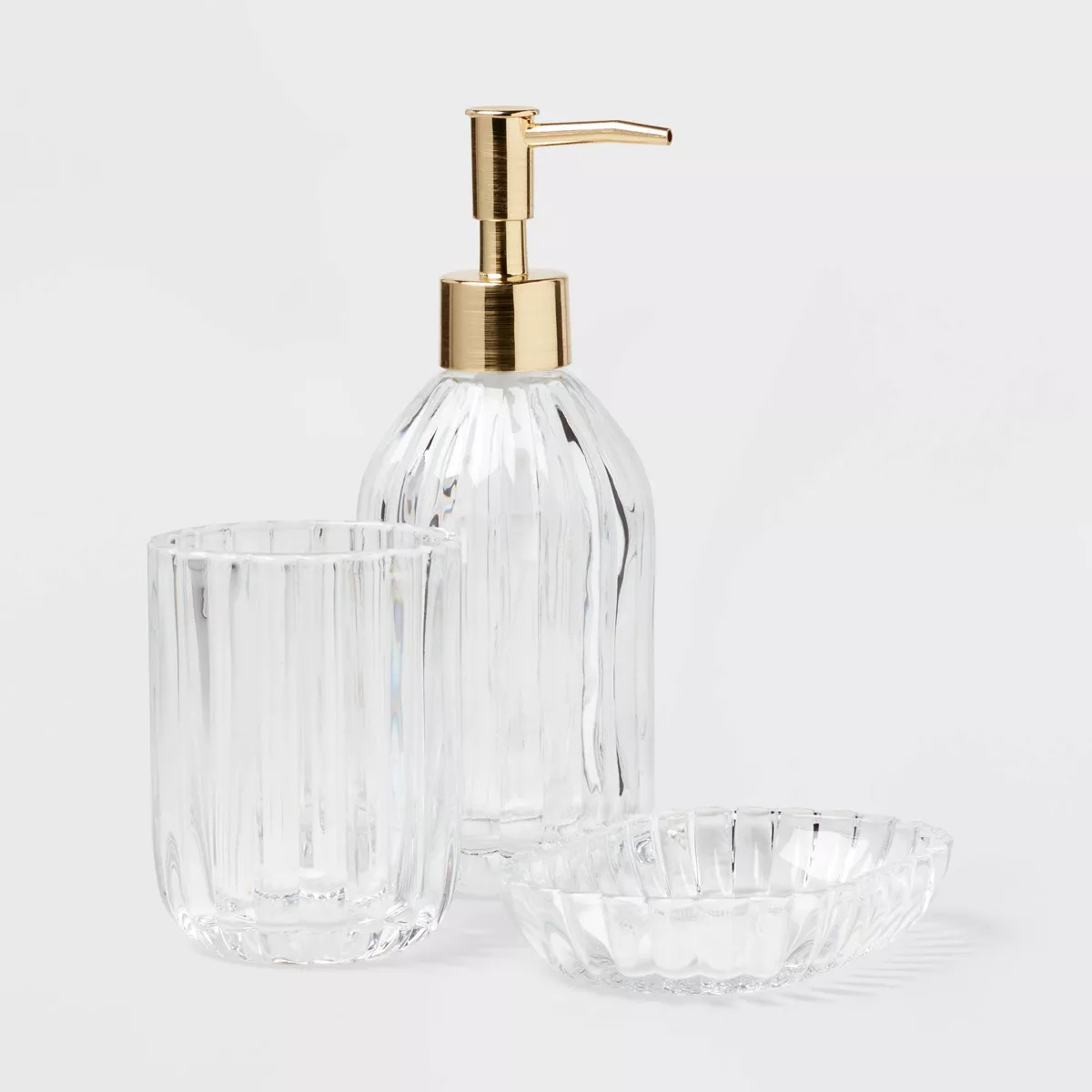 3pc Traditional Coordinate Bath Bundle Set - Threshold™ | Target