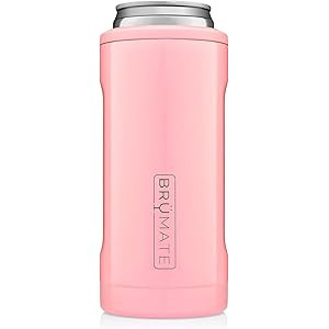 BrüMate Hopsulator Slim Double-walled Stainless Steel Insulated Can Cooler for 12 Oz Slim Cans (Blus | Amazon (US)