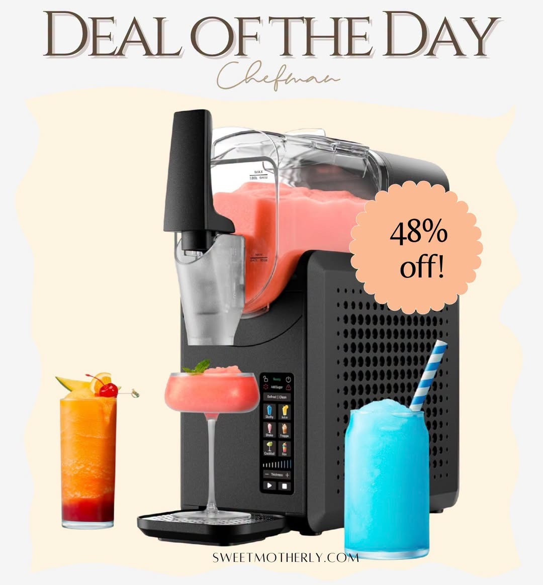 Drink maker on sale

Summer appliances
Portable ice makers
Countertop nugget ice machines
Frozen drink makers
Bladeless cooling fans
Portable air conditioners
Mini beverage fridges
Outdoor pizza ovens
Cold brew coffee makers
Countertop slushie machines

#LTKSeasonal #LTKSaleAlert