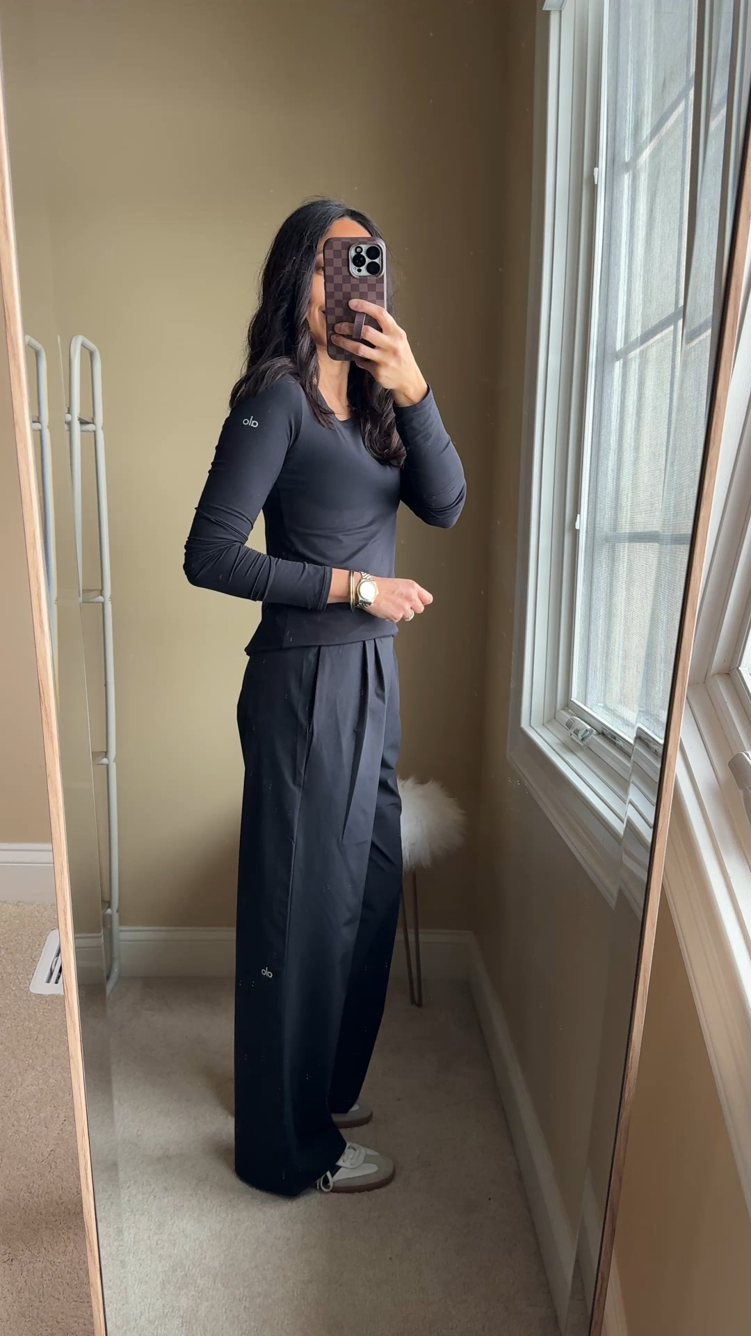 Versatile athleisure pants on rare sale.  30% off discount today.
Easy to wear casually or dress up too. 
Would make great travel pants as well as the fabric isn’t wrinkle prone. 
I sized down and am in the regular length at 5’4. 
Linking my other favorites for luxe athleisure on sale. 


#LTKOver40 #LTKTravel #LTKActive