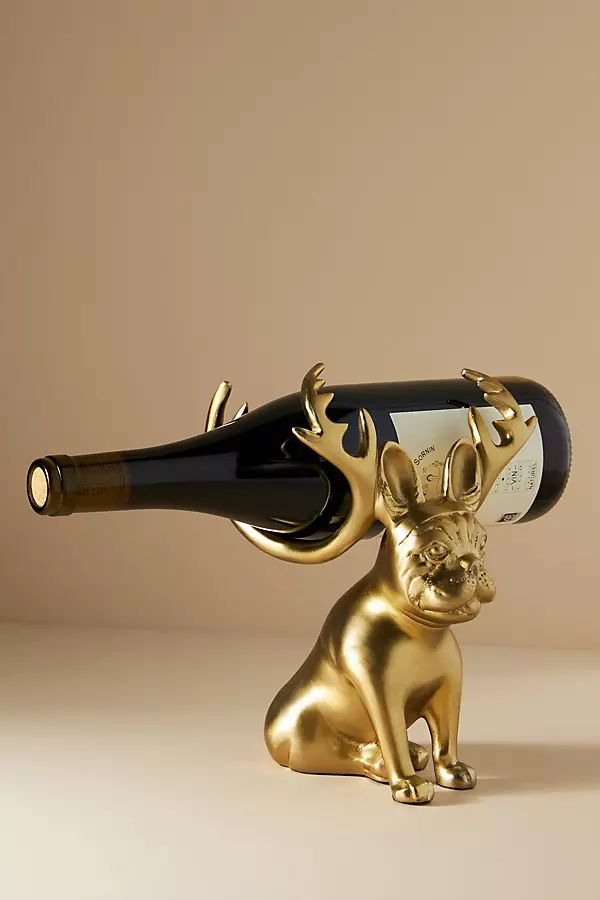 Frenchie Wine Bottle Holder | Anthropologie (US)