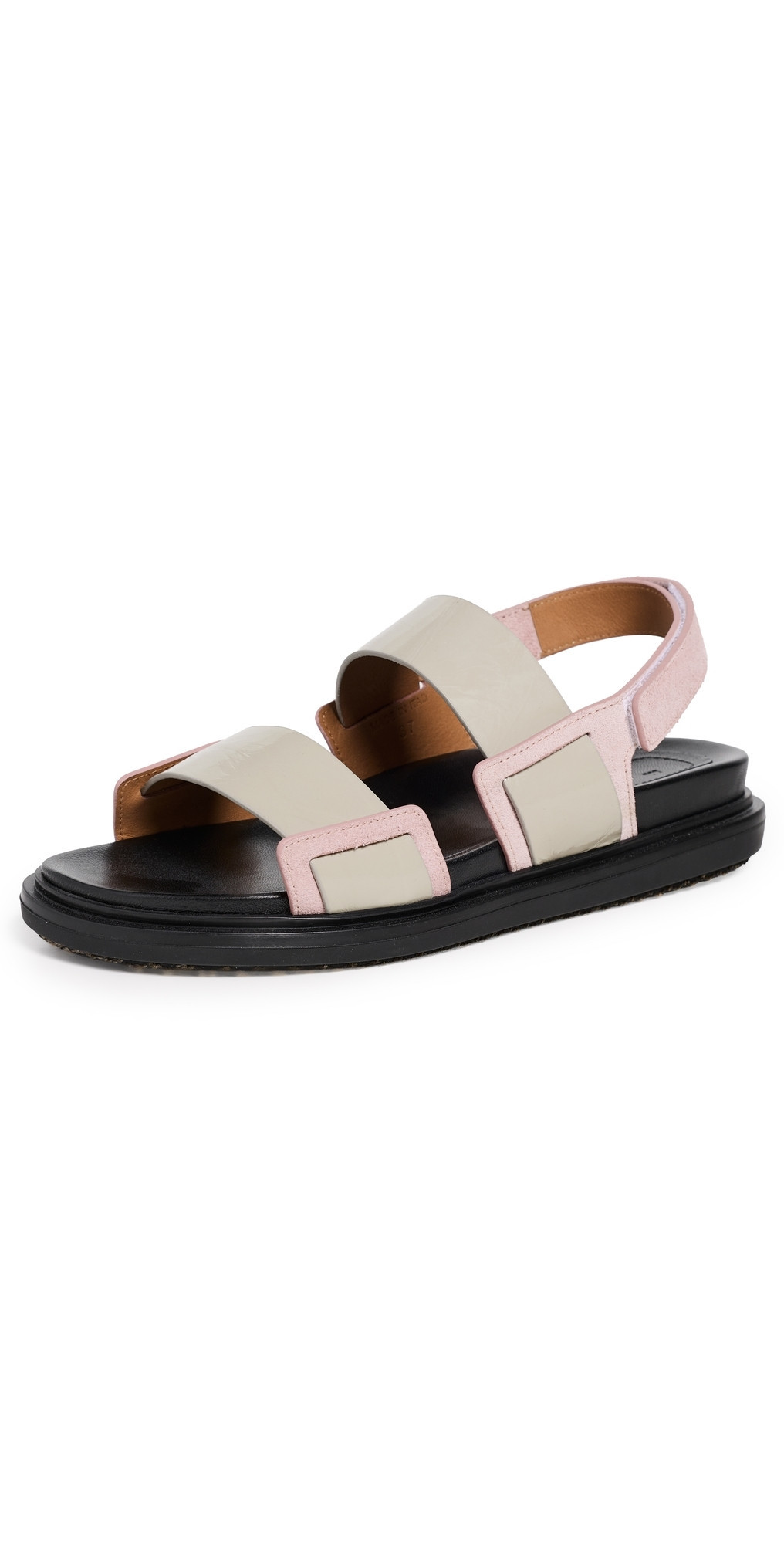 Marni Fussbett Shoes Chalk/Pink 40 | Shopbop