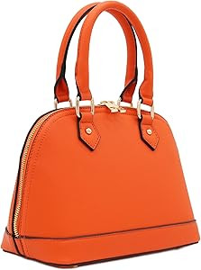 Zip-Around Saffiano Classic Dome Satchel | Amazon (US)