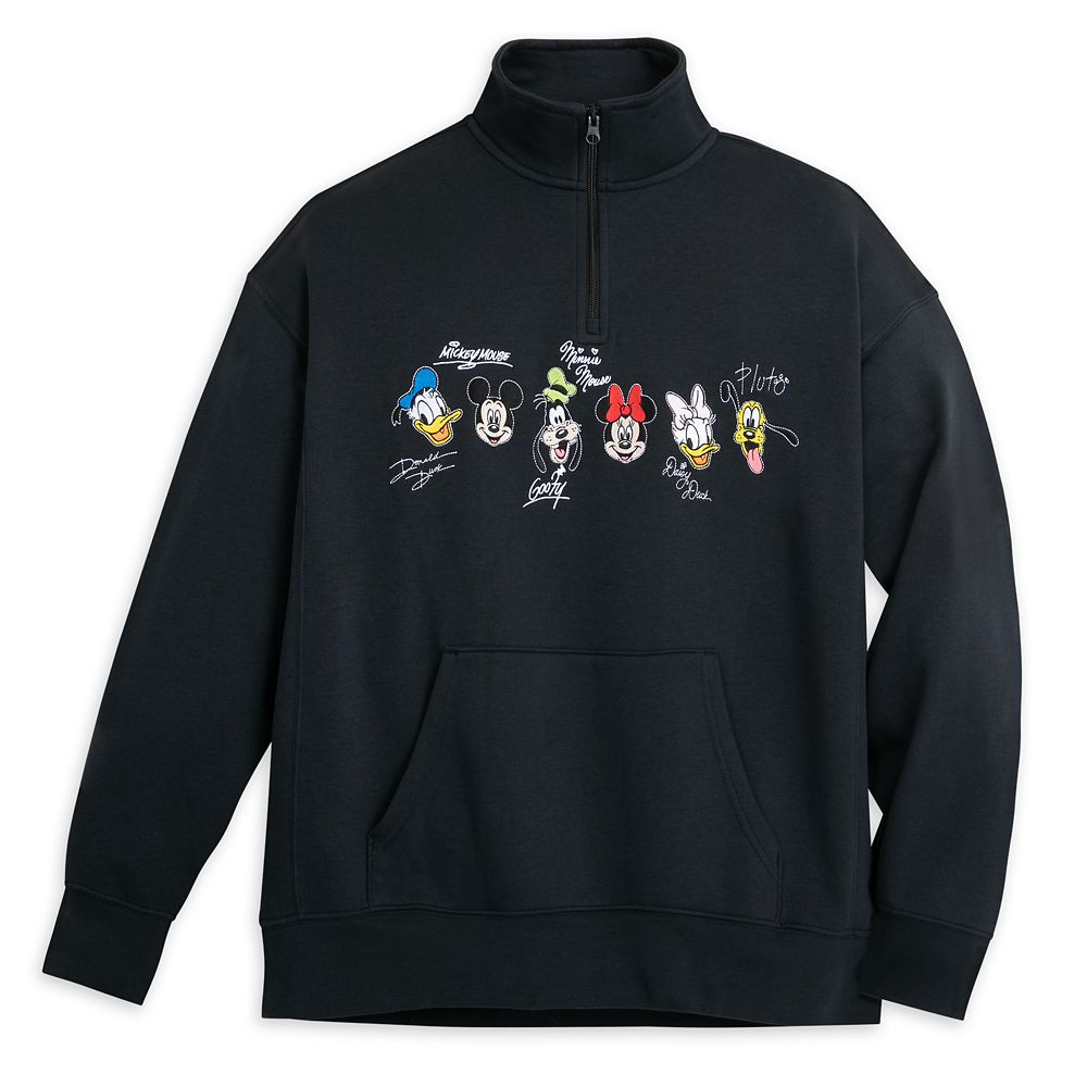 Mickey Mouse and Friends 1/4 Zip Fleece Jacket for Women | Disney Store | Disney Store