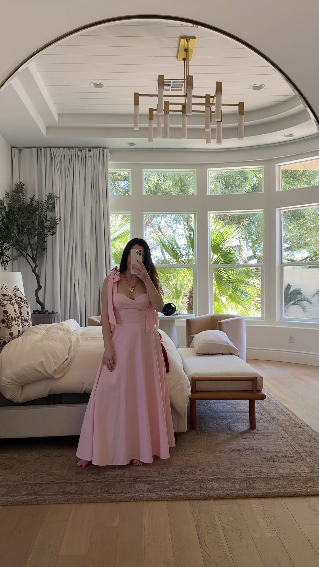 Pink dress with 🎀🎀

#LTKmomlife #LTKPetite #LTKMidsize