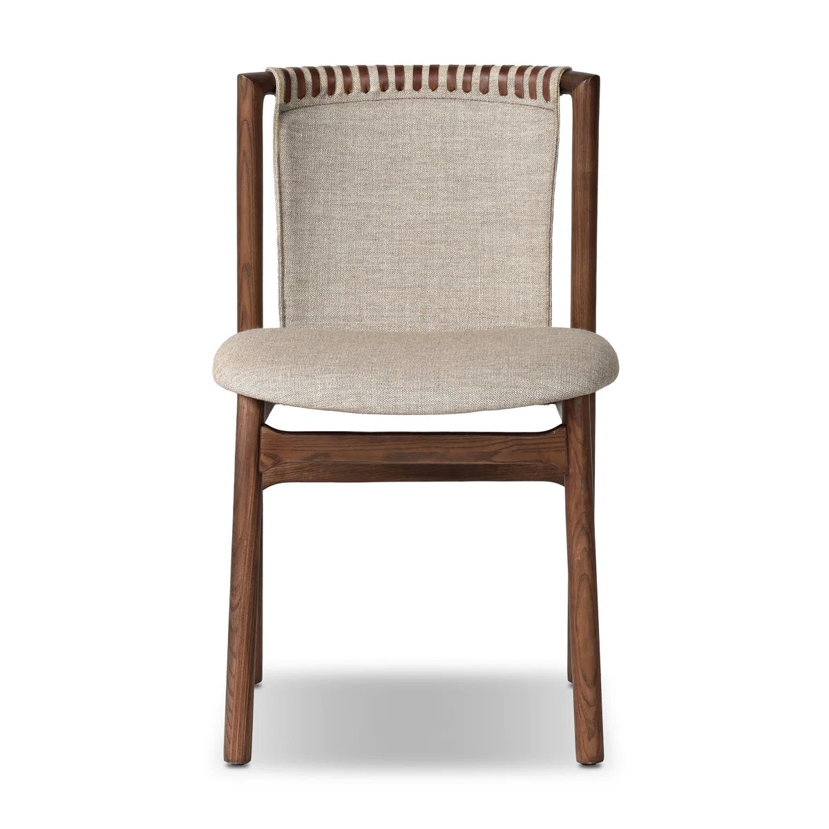 Baden Leather Upholstered Dining Chair | Perigold