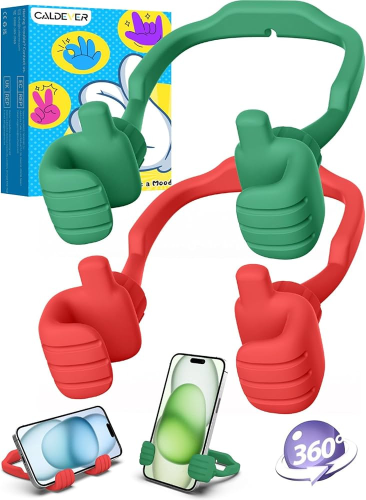 Stocking Stuffers for Teens Boys Girls Cell Phone Stand: Upgrade Adjustable Thumbs Up Lazy Phone ... | Amazon (US)