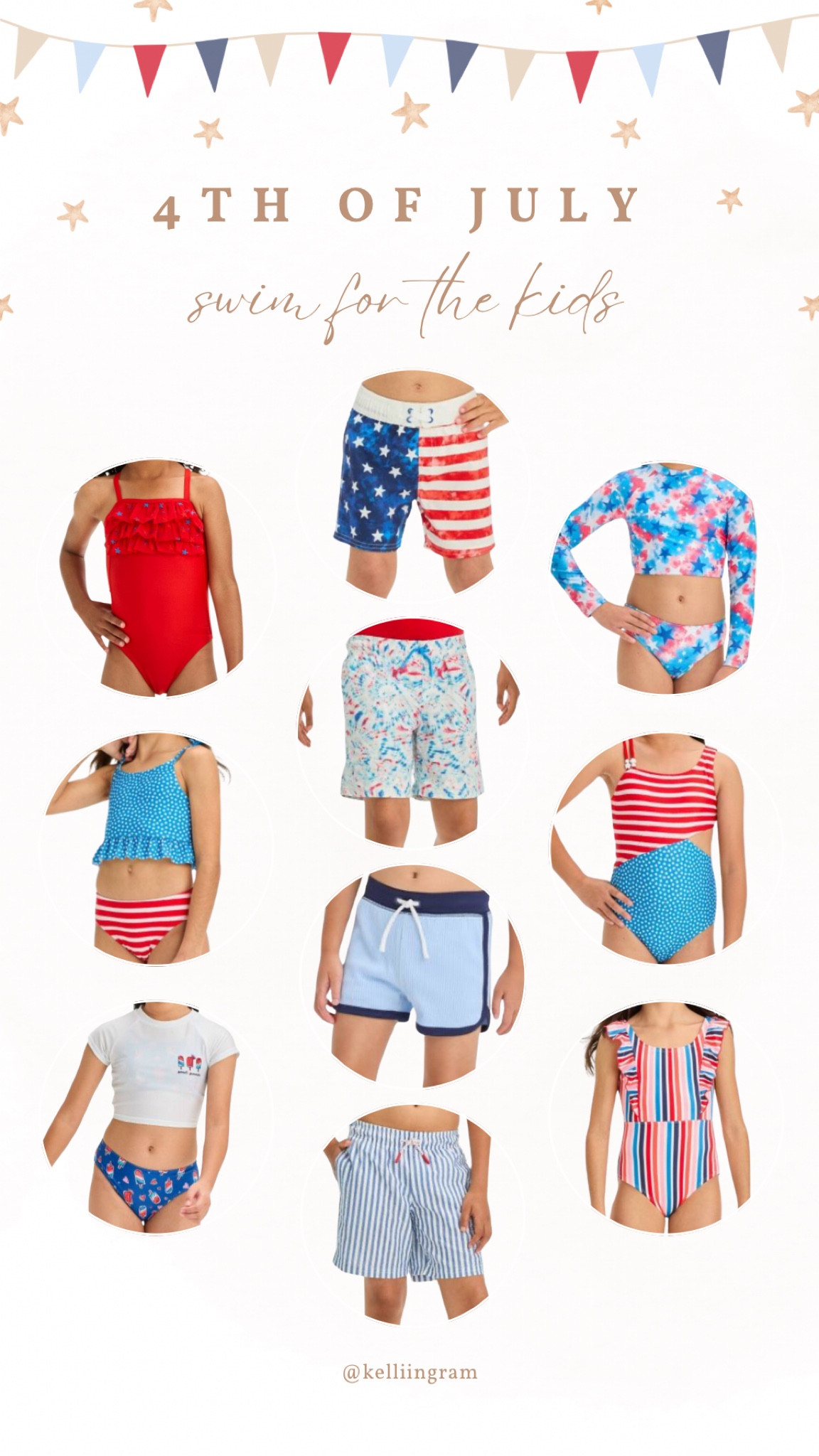 Adorable 4th of July swim! 

#LTKKids #LTKSwim #LTKSummerSales