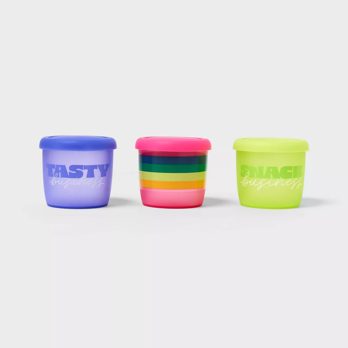 3pk 8oz Small Snack Food Storage Containers - Tabitha Brown for Target | Target
