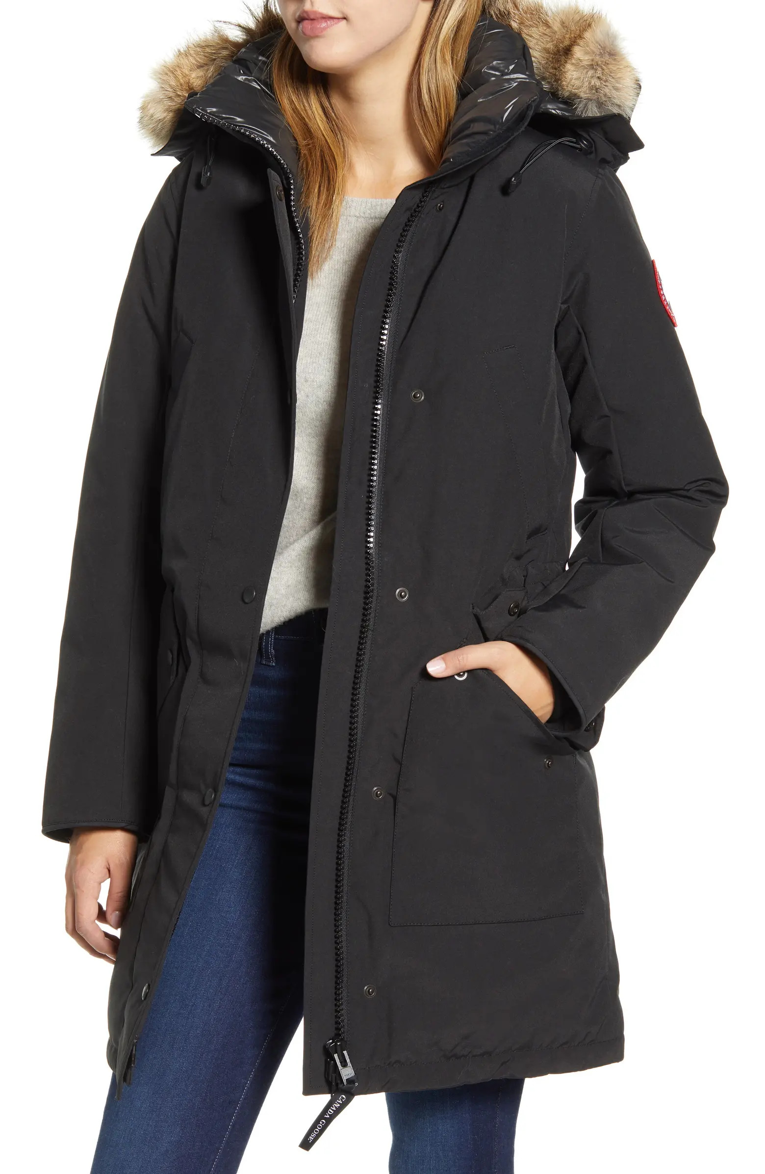 Ellesmere Arctic Tech 625 Fill Power Down Parka with Genuine Coyote Fur Trim | Nordstrom