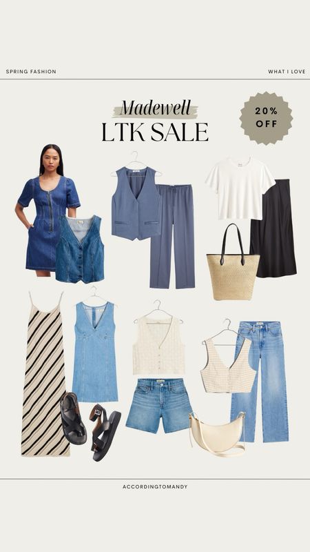 LTK EXCLUSIVE: Madewell SALE // 20% off from May 9th-13th! Shop within the LTK app for access to this exclusive sale!

Here are some of my favorites!

madewell, sale, spring fashion, spring fashion finds, spring fashion favorites, denim, dress, trending spring fashion, madewell sale, shop the sale, trendy spring fashion, denim dress, woven bag



#LTKSaleAlert #LTKxMadewell #LTKStyleTip