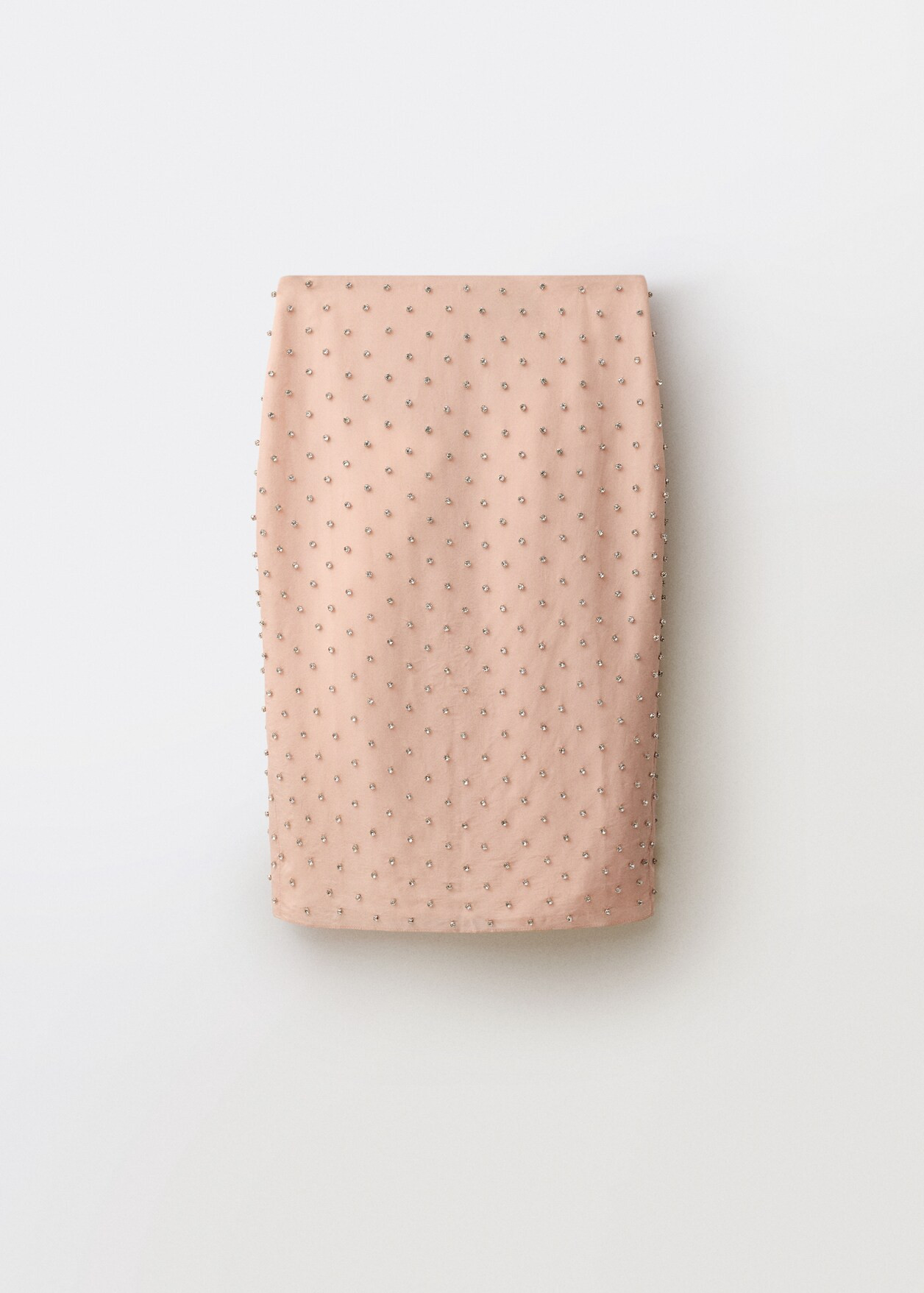 Midi skirt with crystal appliqués - Women | MANGO USA | Mango (US/MX/AU)