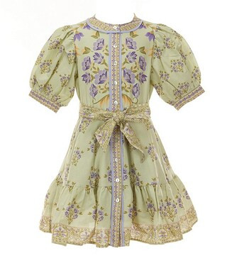 A Loves A Little Girls 2T-6X Bubble Sleeve Floral Dress | Dillard's | Dillard's