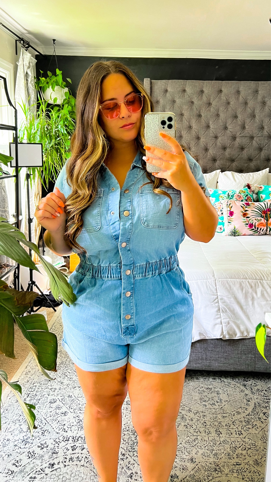 Shown in size XXL, very stretchy and forgiving material! Long torso friendly! 

(I’m a 14)

#LTKcurves #LTKunder50