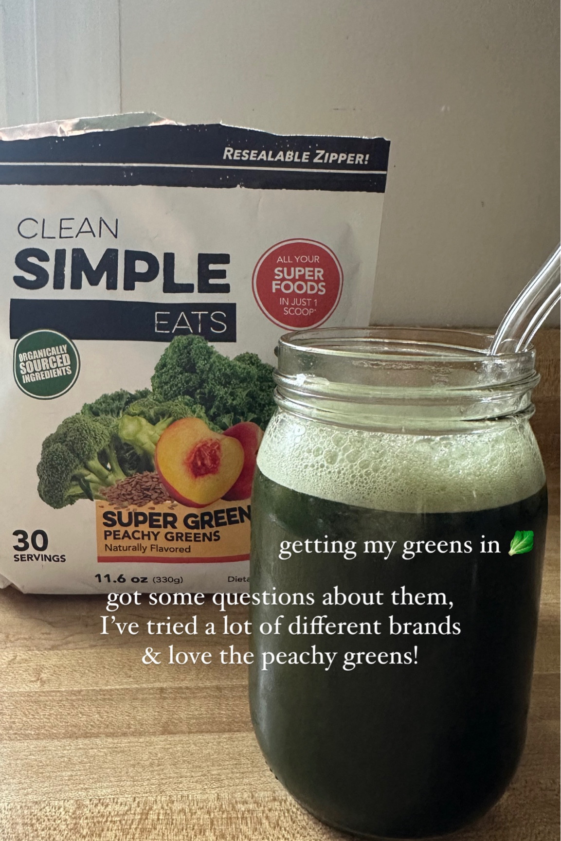  greens that actually taste good 🥬🍑

#LTKHome #LTKFitness #LTKActive