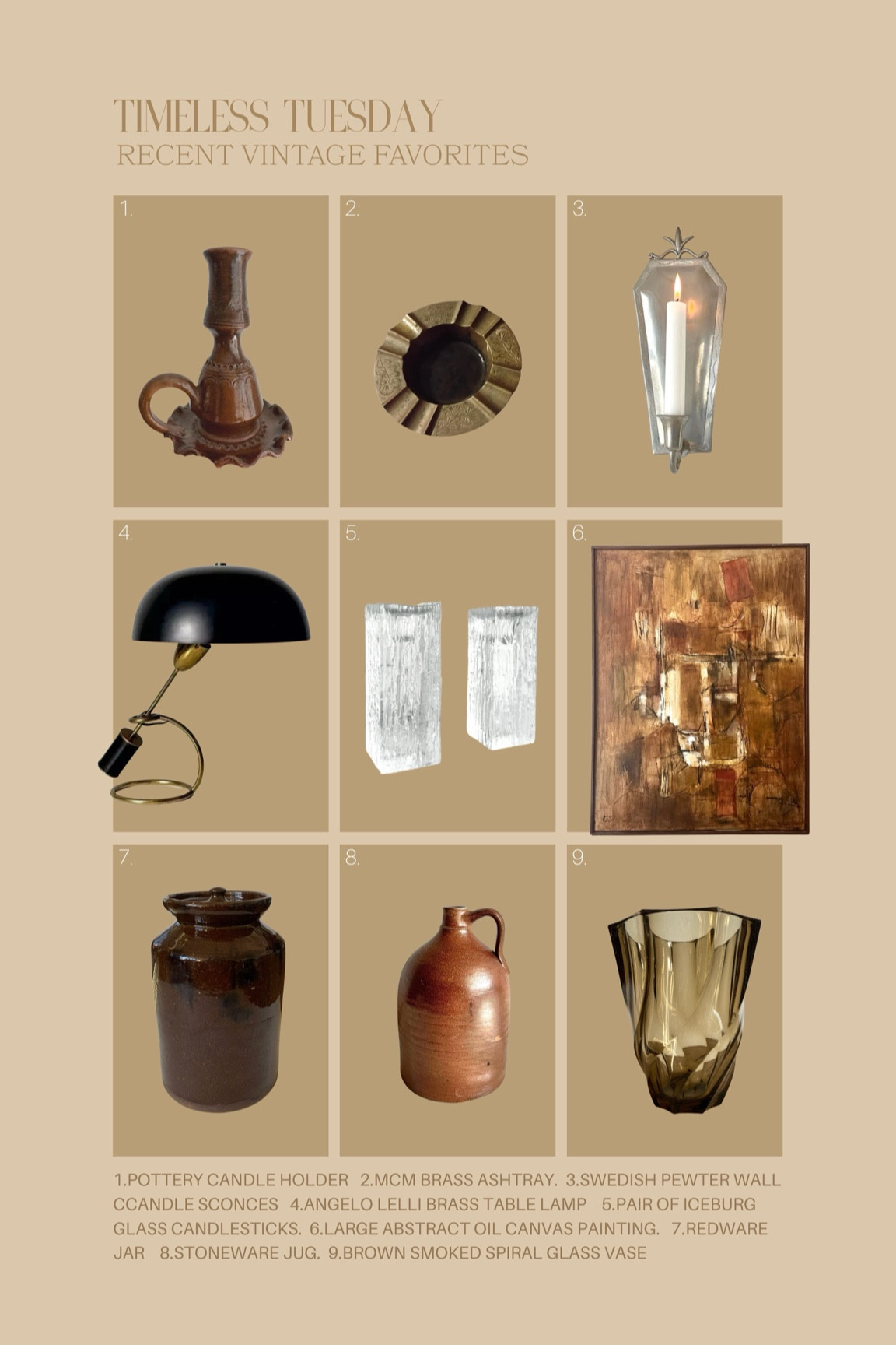 todays recent vintage favorites 

#LTKHome