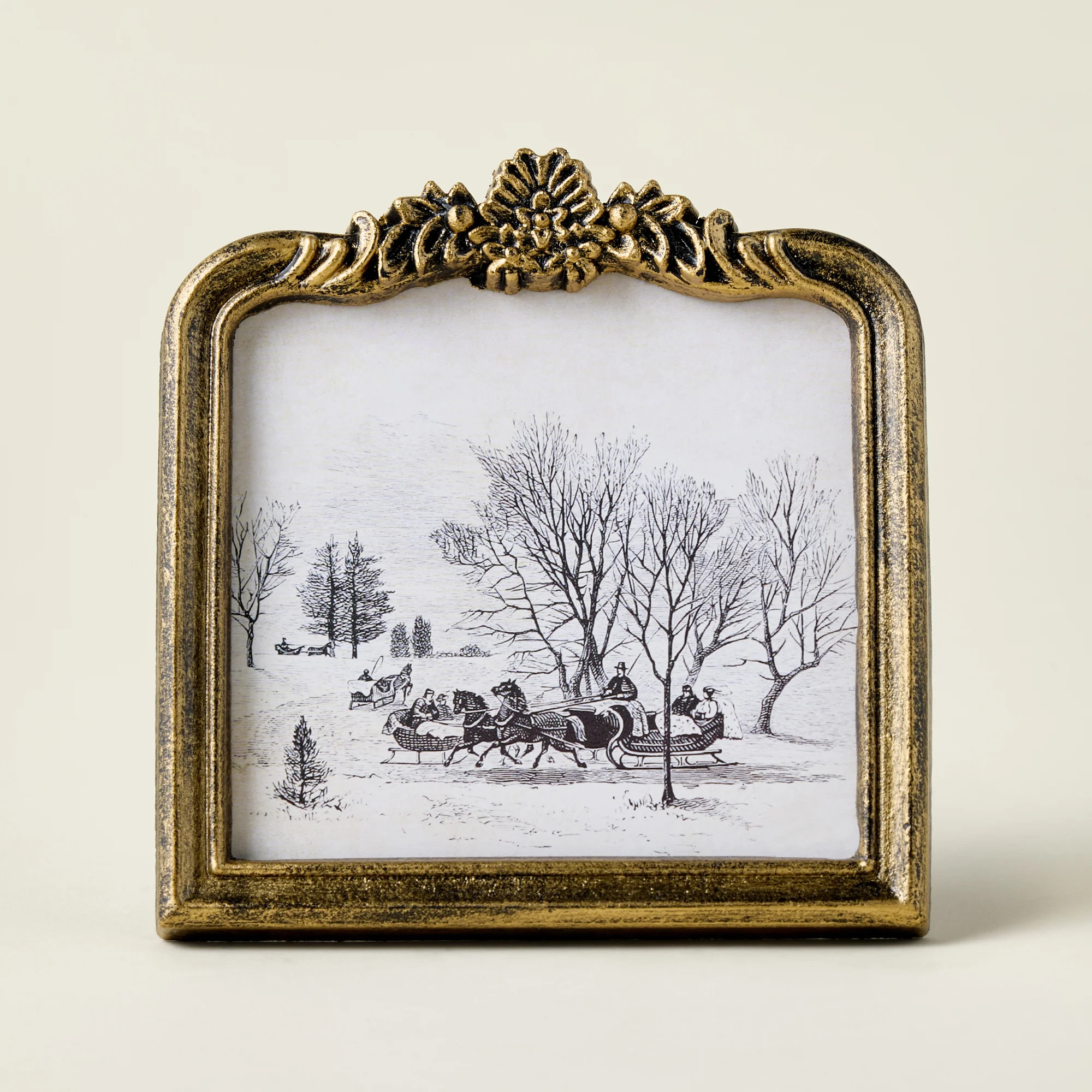 Petite Open Sleigh Art | Kate Marker Home