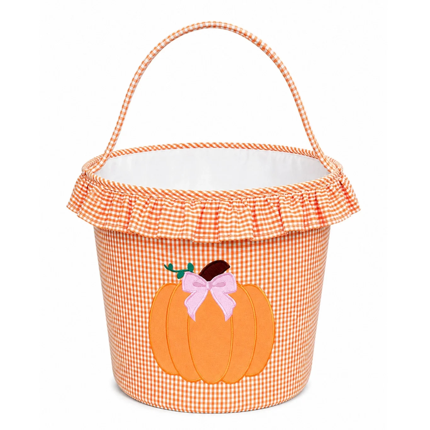 Bits and Bows Ruffle Bow Pumpkin Tote | JoJo Mommy