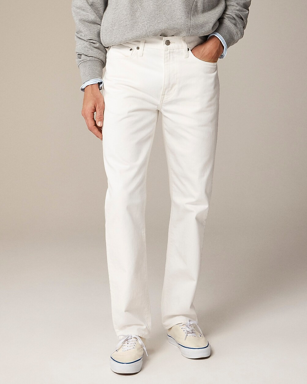 Classic jean in white | J. Crew US