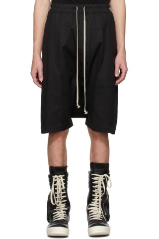 Black Rick's Pods Shorts | SSENSE