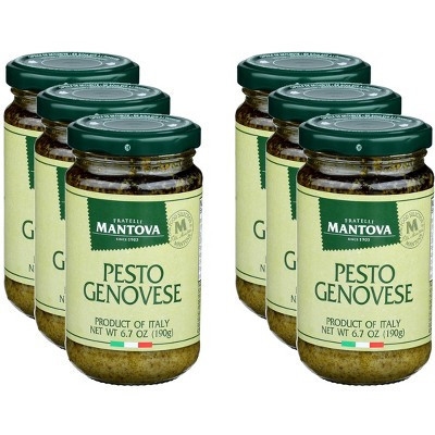 Mantova Pesto Genovese - Case of 6 - 6.5 oz | Target