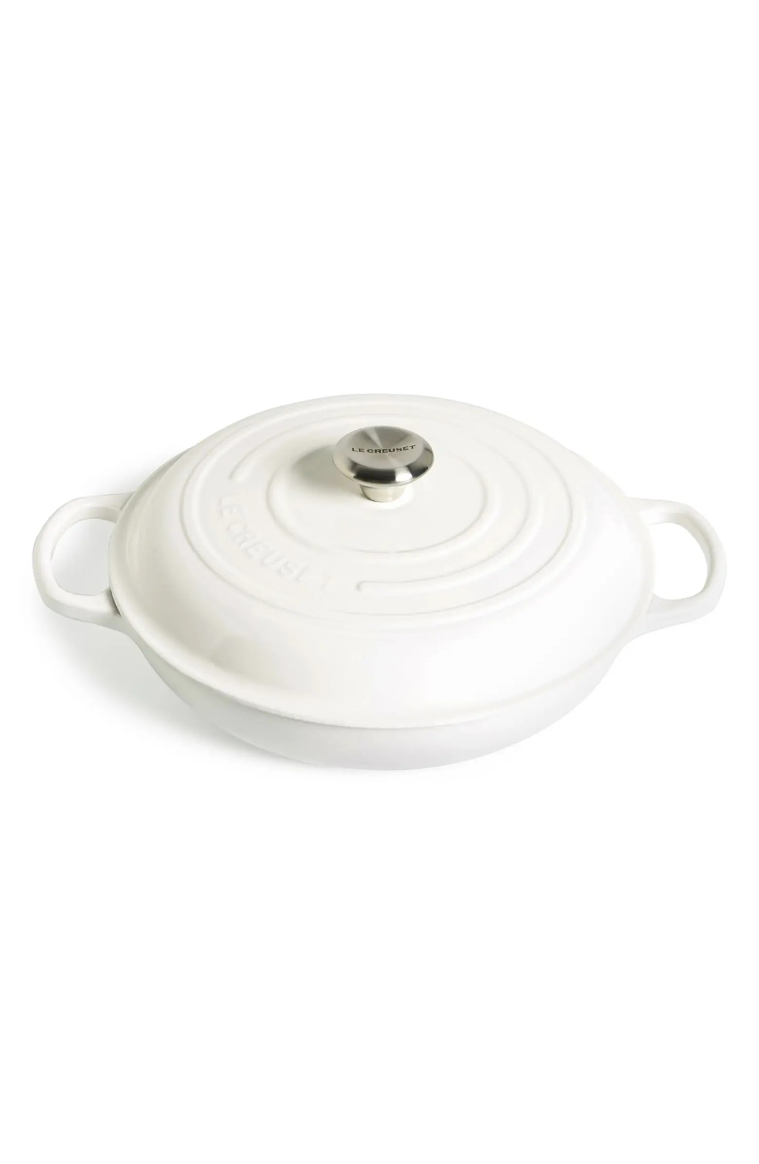 Signature 3.5-Quart Enameled Cast Iron Braiser | Nordstrom