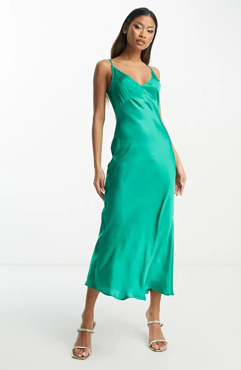 High Apex Midi Slipdress | Nordstrom