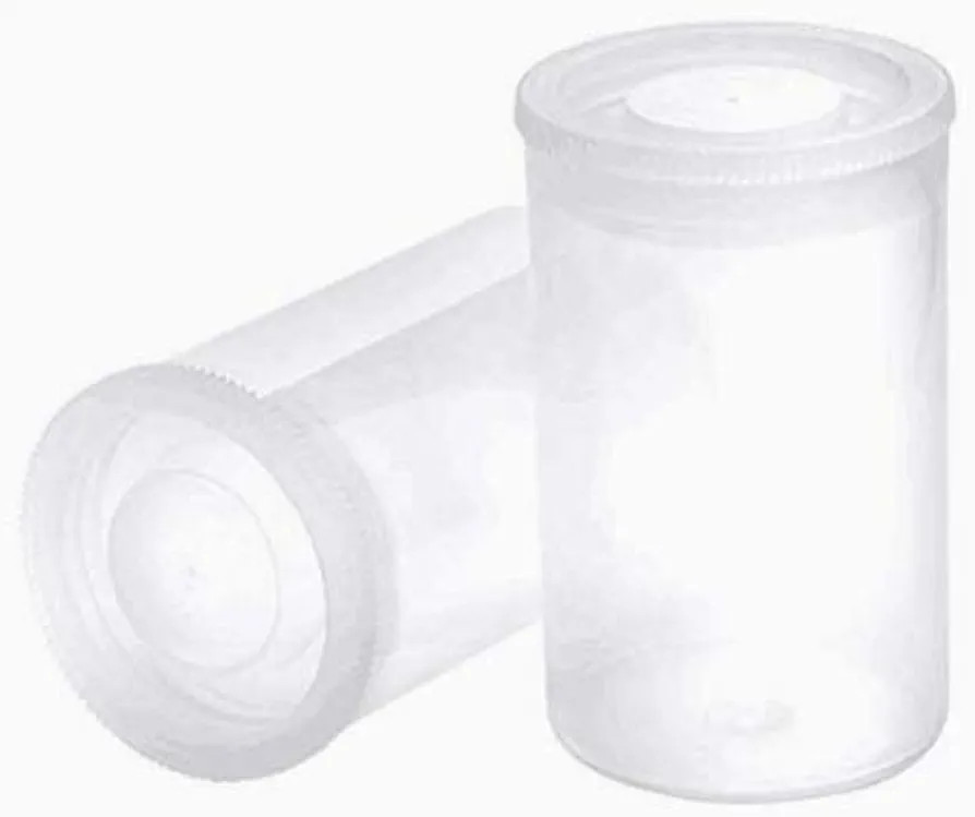 LIUSM 20 PCS Clear Plastic Film Canisters with Lids,35mm Caliber | Amazon (US)